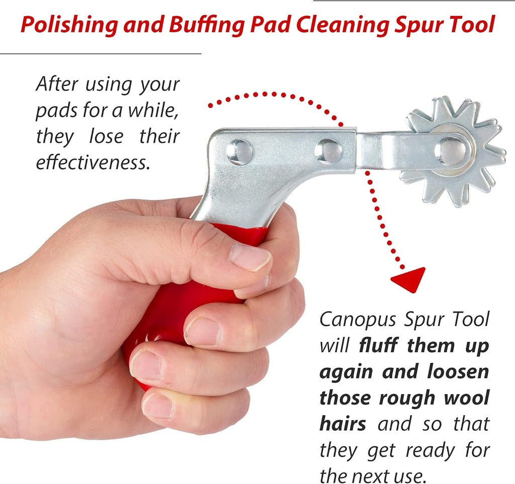 Polishing Pad Cleaner and Buffing Spur Tool H146