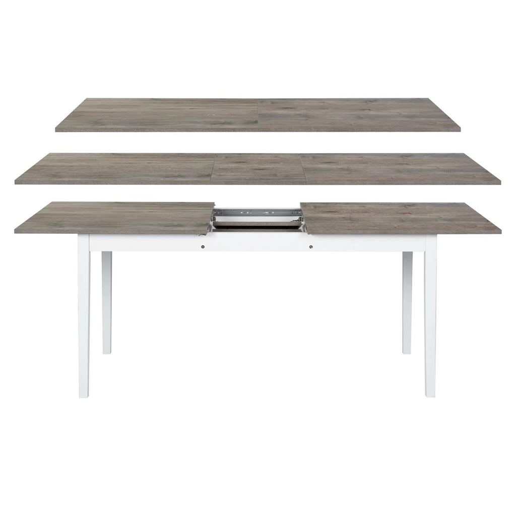 Extendable Dining Table with Extension Leaf Z88034