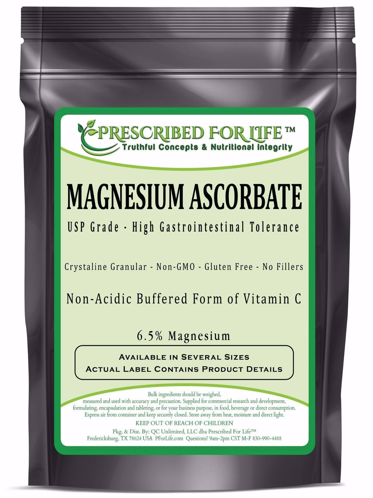 Magnesium Ascorbate Buffered Vitamin C Powder 5 kg U2875