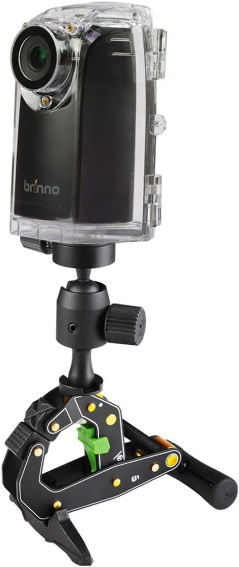 Time Lapse Camera with Clamp and Water-Resistant Case, 720P 2-Pack E149