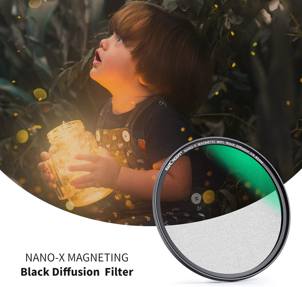 72mm Magnetic Black Soft Diffusion 1/4 Filter Kit T2731