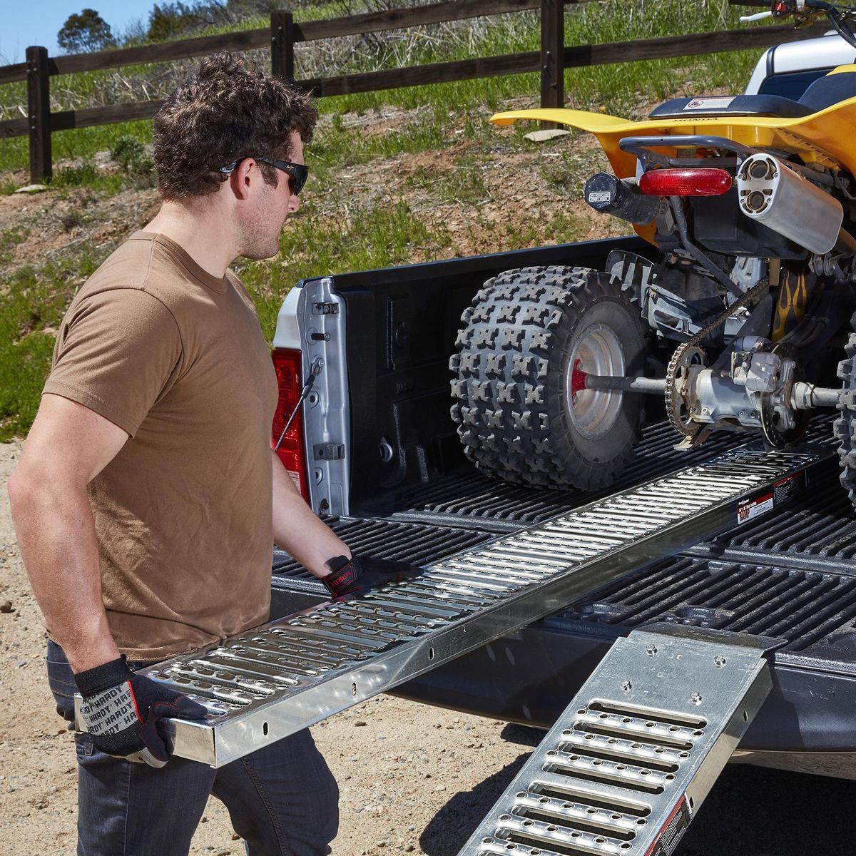 Steel Loading Ramps Set of 2 L158