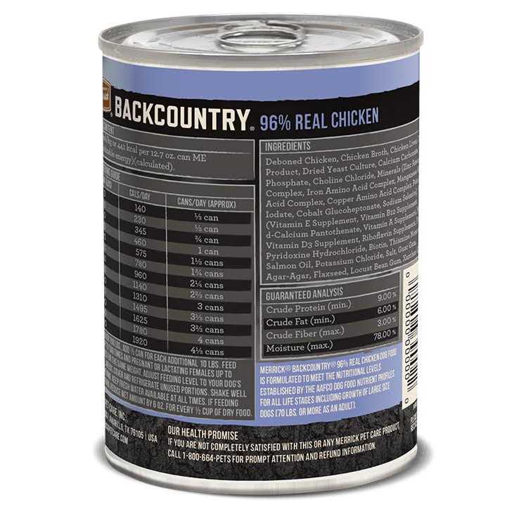 96% Real Beef Grain Free Canned Dog Food V8463
