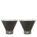 Stainless Steel Martini Glass, Set of 2 D91949