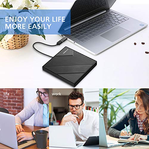 External DVD Drive USB 3.0 USB C CD/DVD +/-RW Optical Drive W271