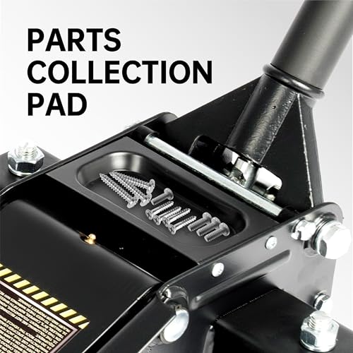 3-Ton Low-Profile Dual Pistons Heavy-Duty Steel Racing Floor Jack M996676