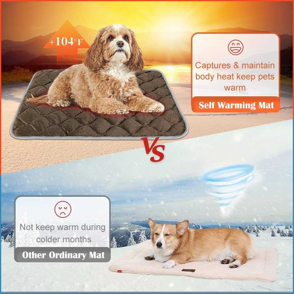 Self Heating Cat Mat Thermal Pet Bed Mat G53188