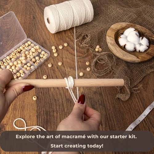 Macrame Kits for Adults Beginners with 112 Supplies and 7 Projects Book M2196