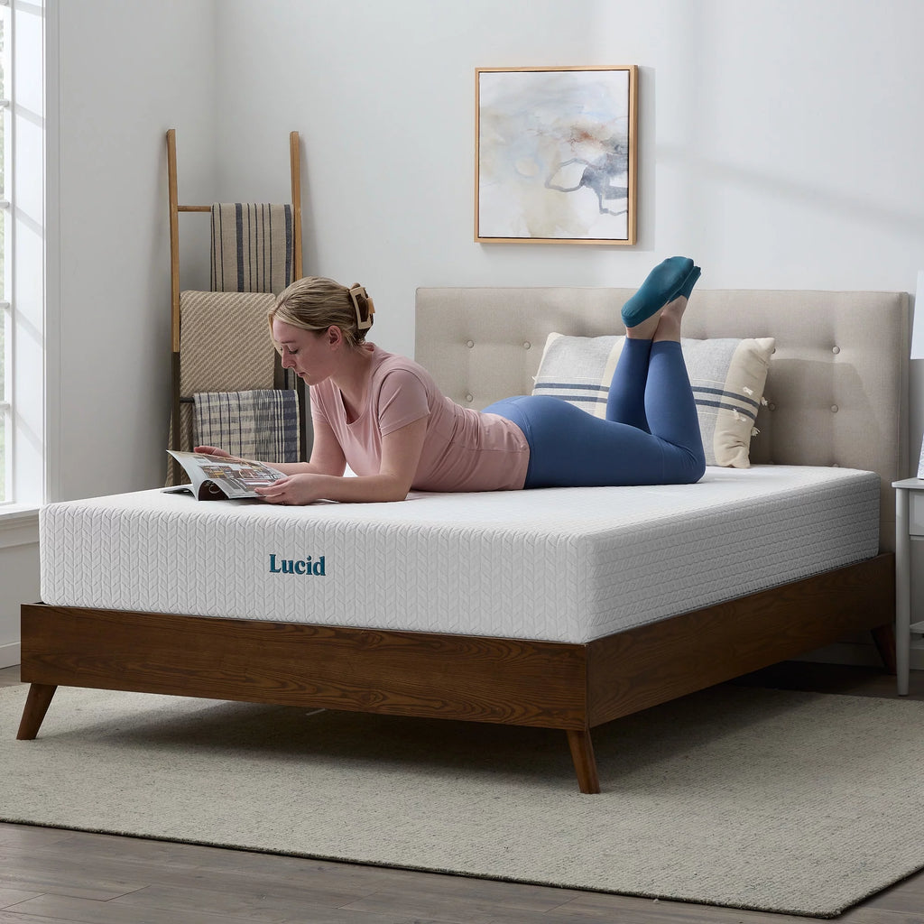 10" Gel Memory Foam Mattress, Firm, Queen W817198