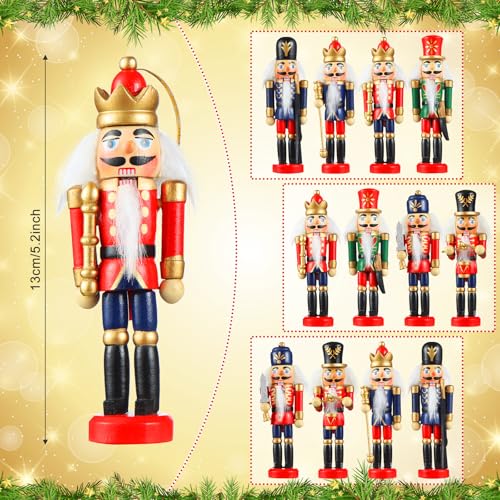 36 Pcs Christmas Nutcracker Ornament I569