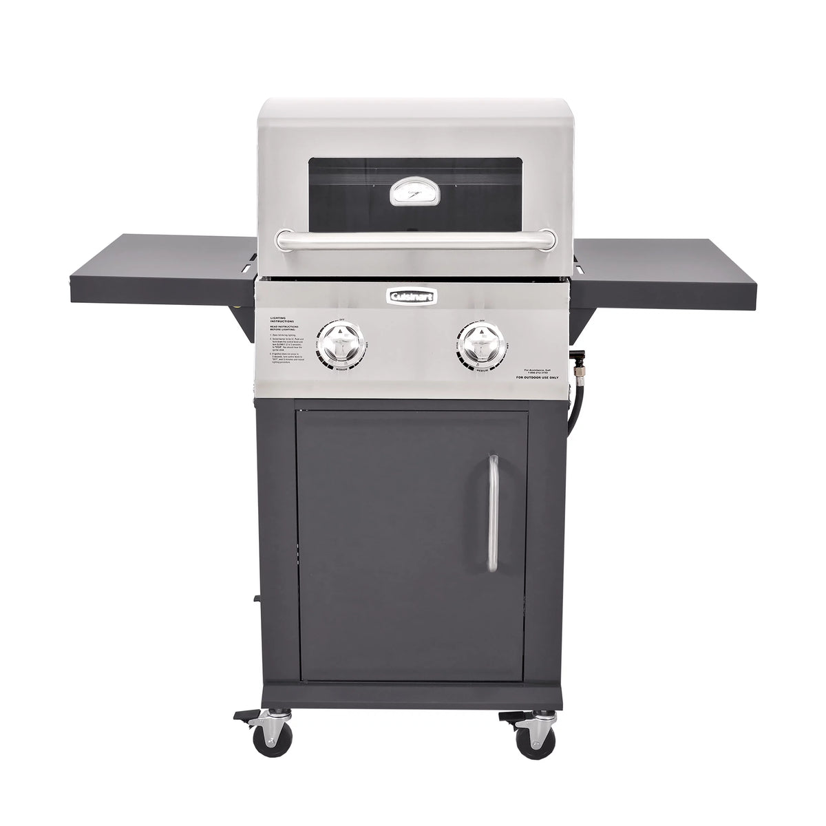 2-Burner Dual Fuel Gas Grill F95844