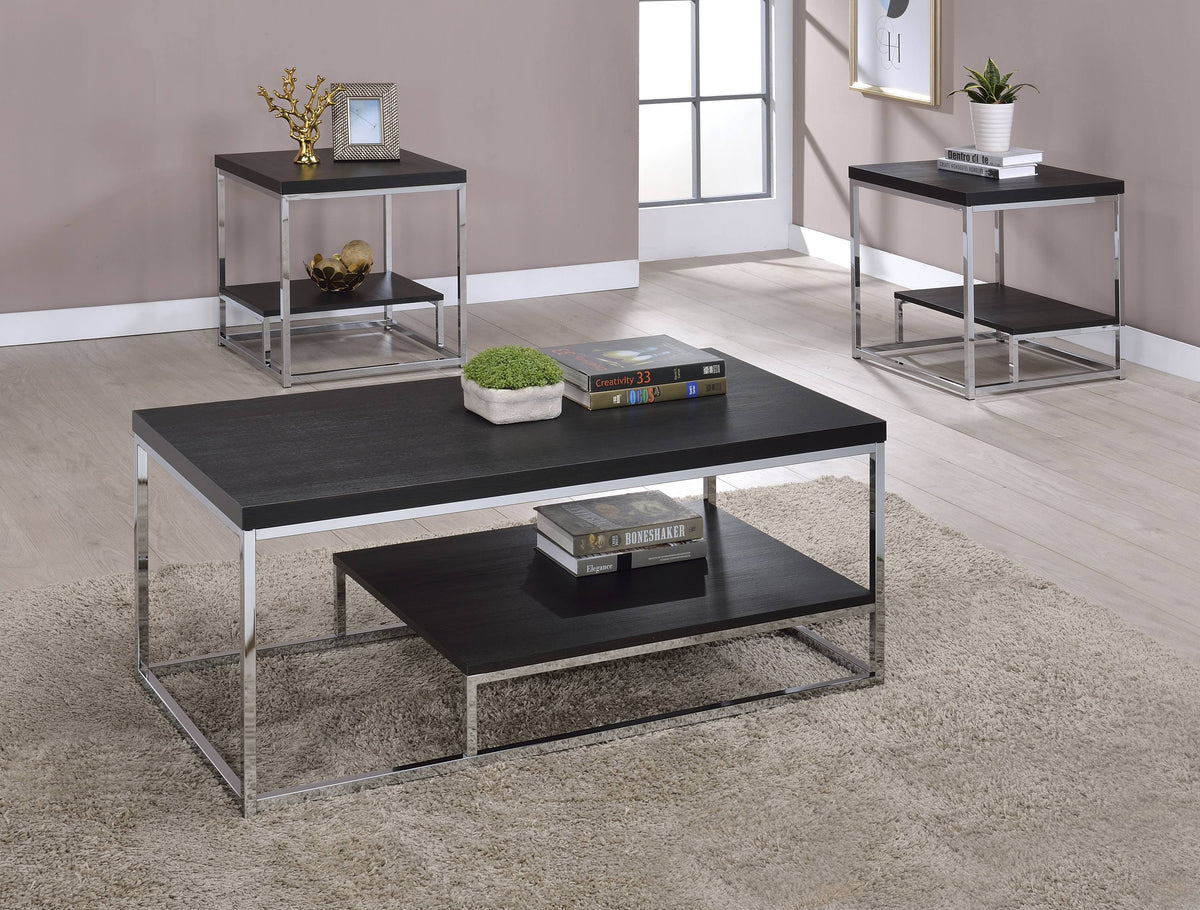Cappuccino End Table C8895