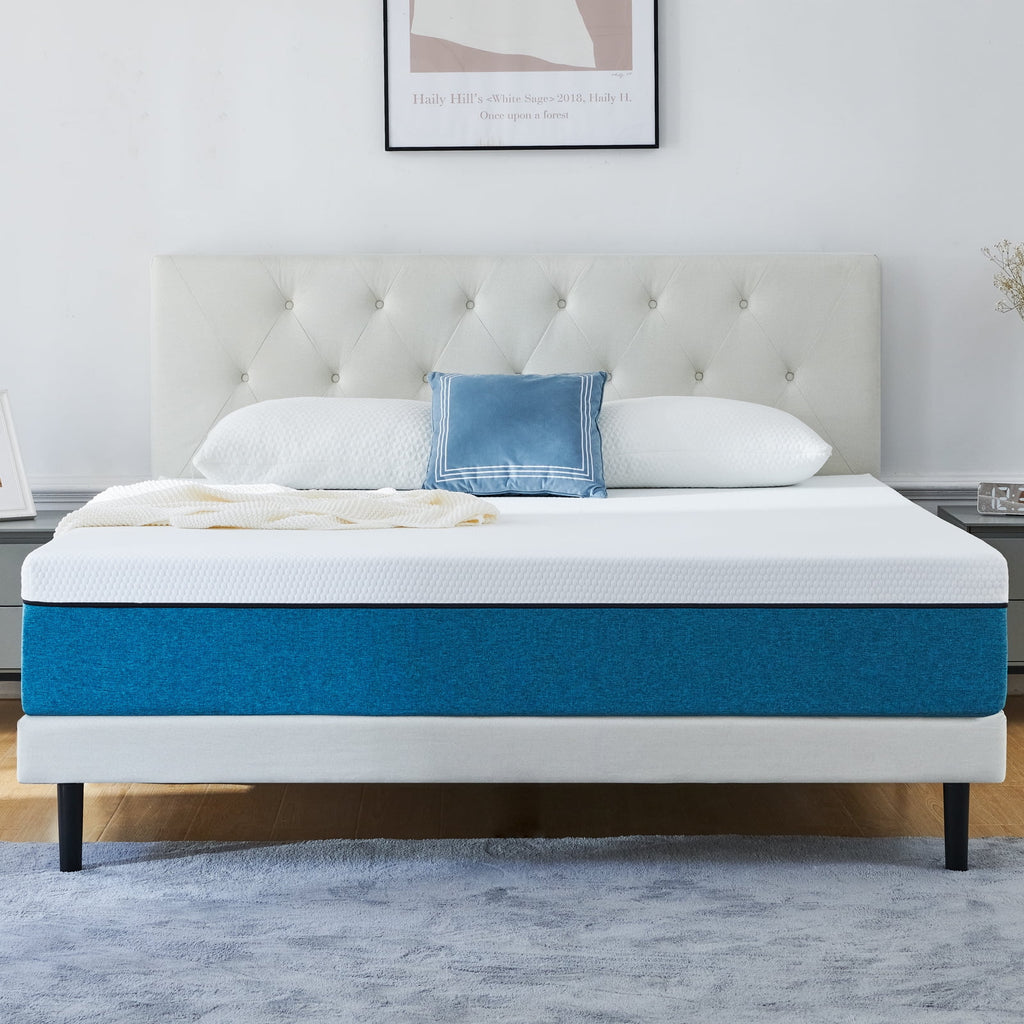 Queen 10 Medium Gel Memory Foam Mattress Q17491