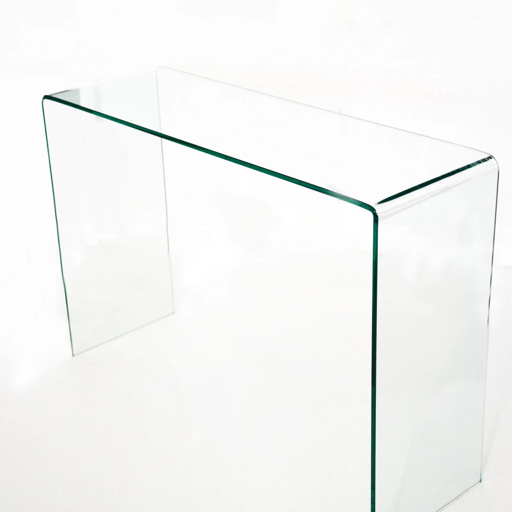 Transparent Tempered Glass Console Table S915907