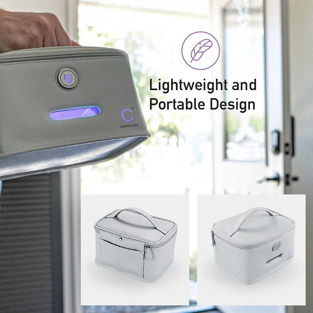 Portable UV-C LED Sanitizer Case with Child Lock E921