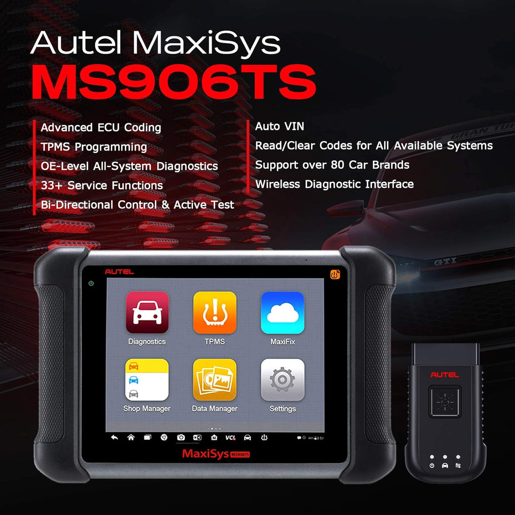 Bi-directional Control Diagnostic Scan Tool with TPMS Functions Q9262