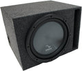 Single 12 Vented Port Car Sub Box Enclosure U1565
