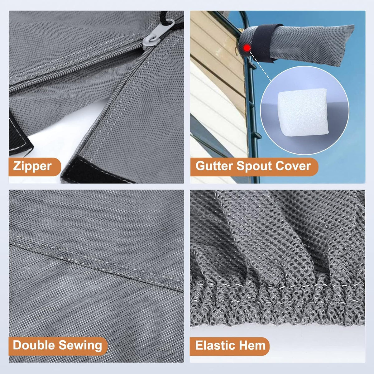 Heavy Duty RV Cover for 31'-34' Motorhome T4758