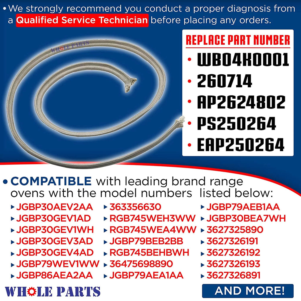 Range/Oven Door Seal Gasket N72103