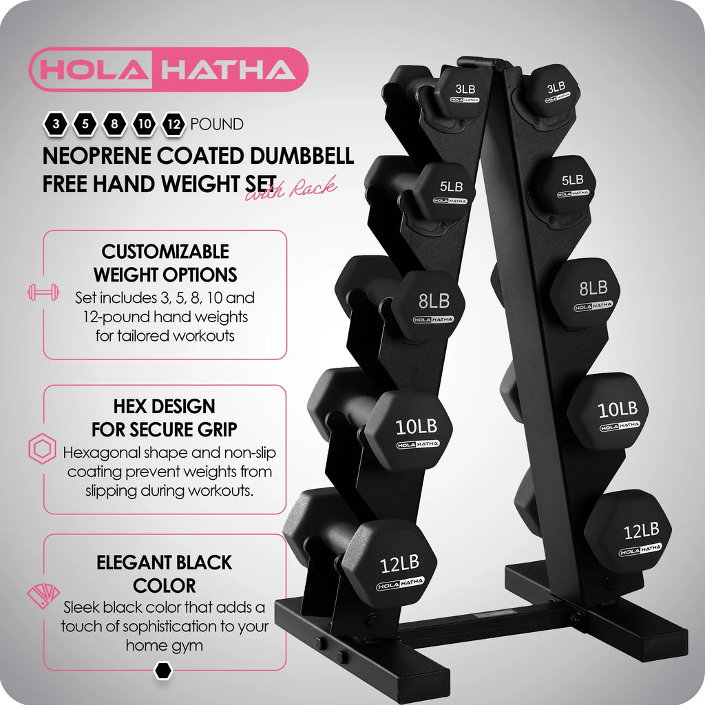 Neoprene Dumbbell Weight Set M614
