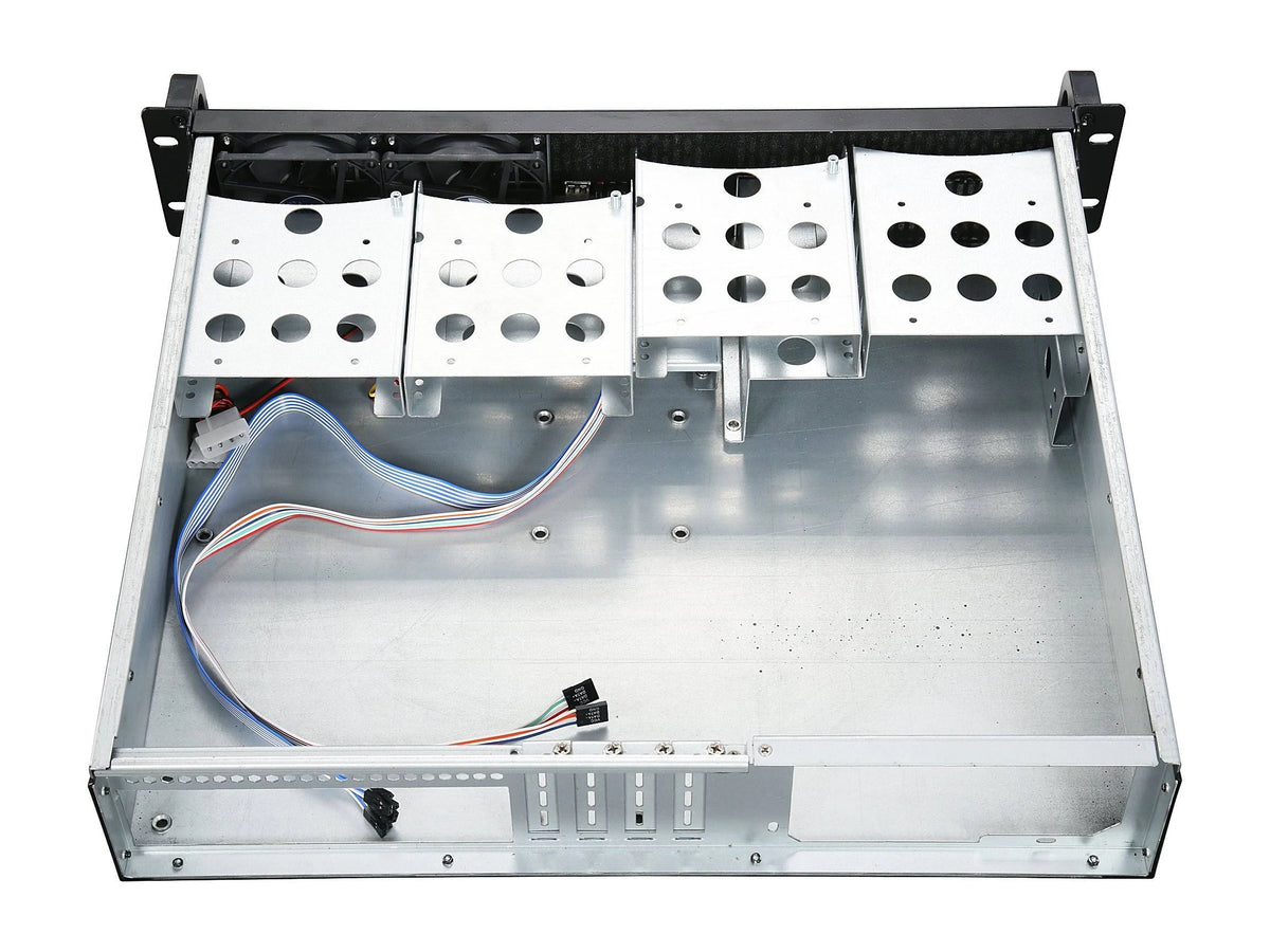 2U Metal Rackmount Server Case with 5 Bays A66853