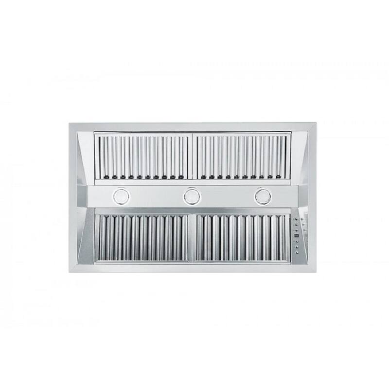 28 in. 400 CFM Stainless Steel Range Hood Insert Q45910