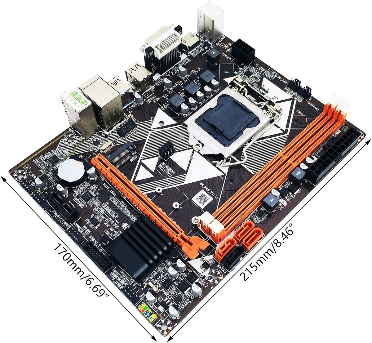 LGA 1150 MATX Motherboard E165