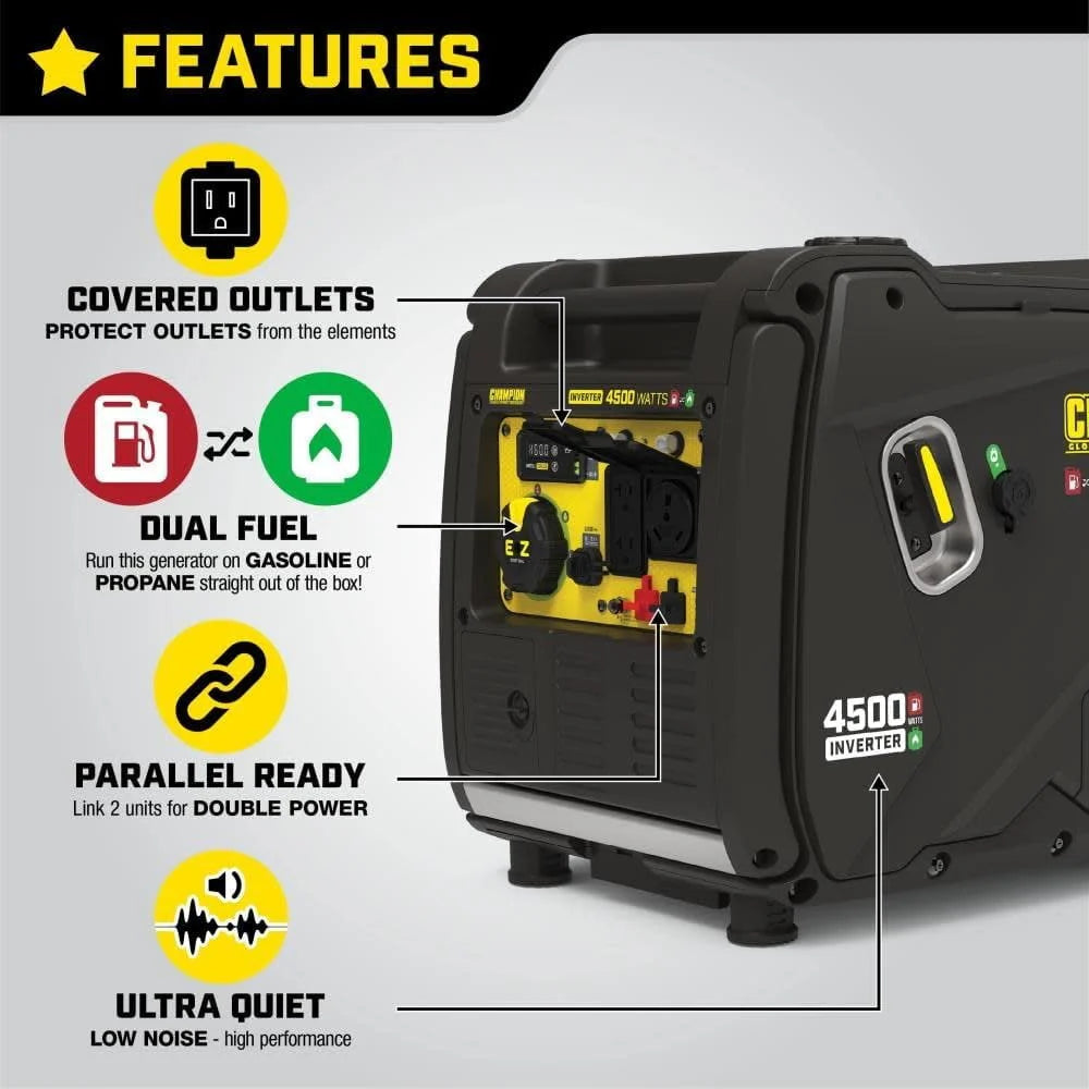 4500-Watt Dual Fuel Inverter S616