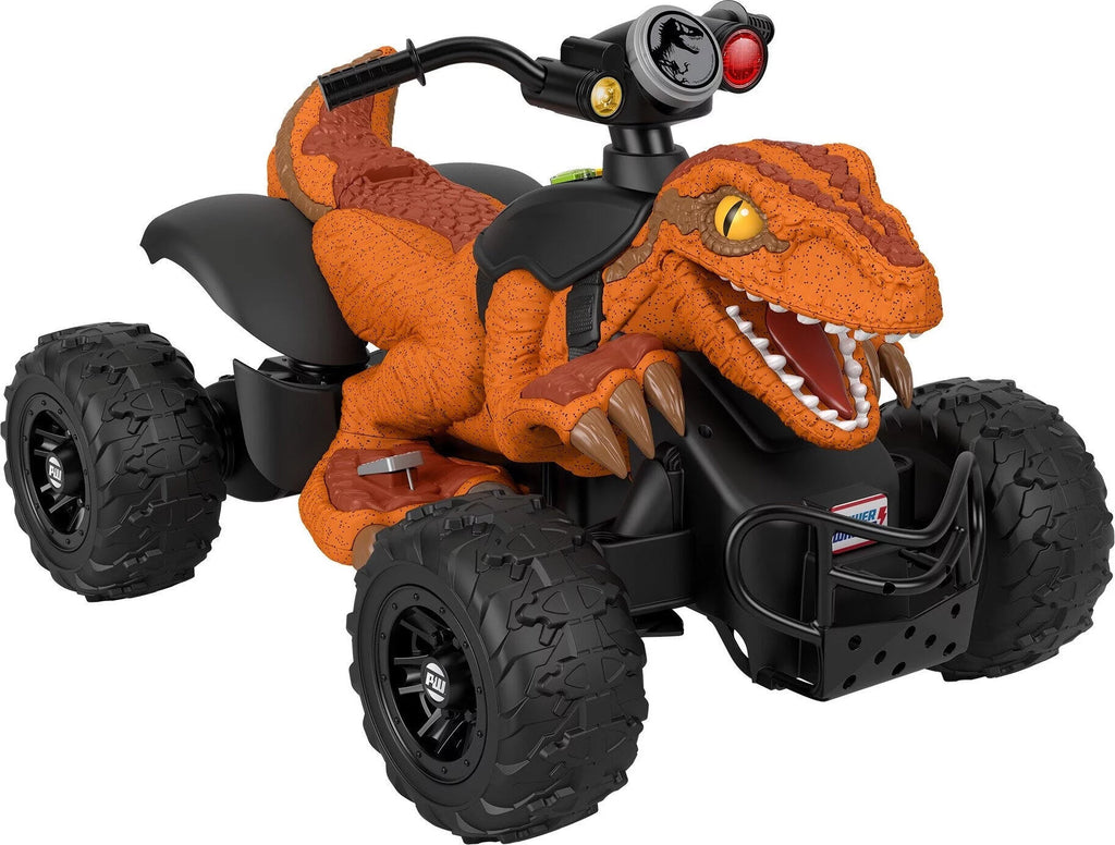 Orange 12V Battery-Powered Ride-On ATV D6371