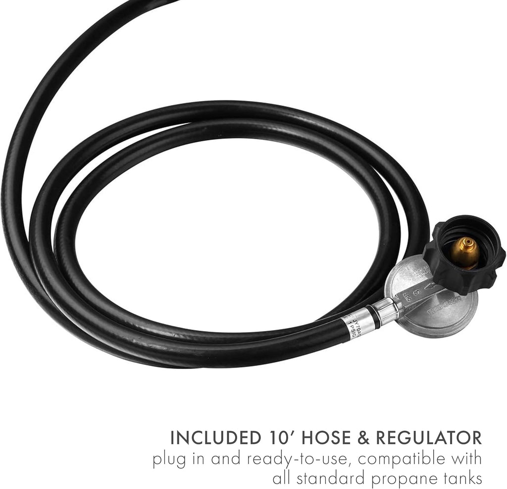 Portable Propane Fire Pit with Carrying Strap, 52,000 Btu V4358
