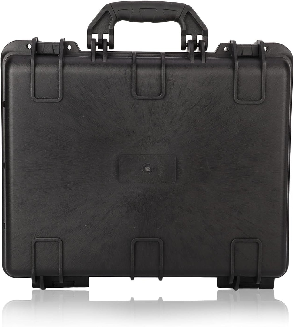 Black Waterproof Hard Camera Case with Foam Insert H6179