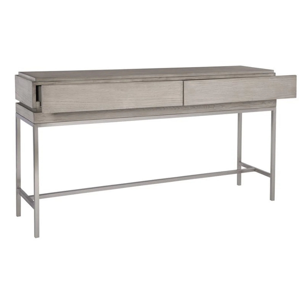 Modern Oak Console Table U3495