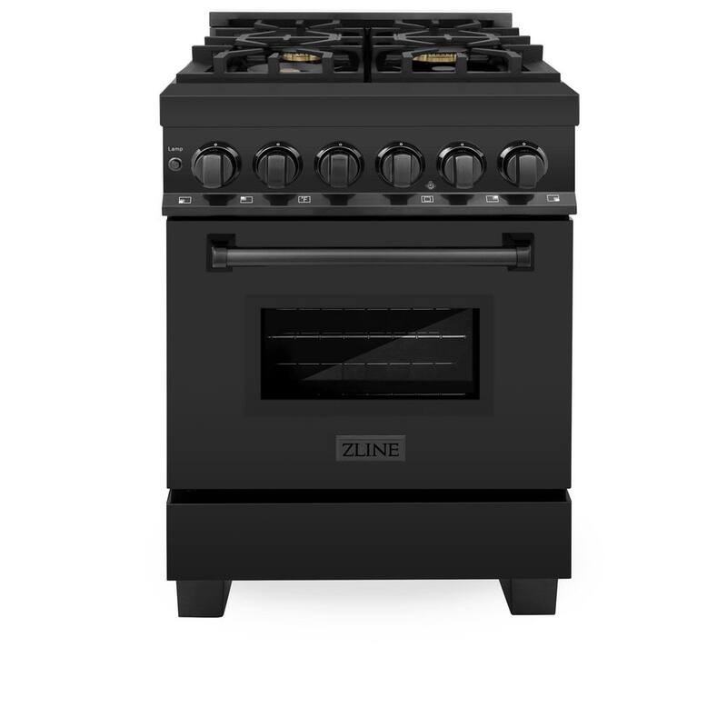 4 Burner Dual Fuel Range with Brass Burners R69829