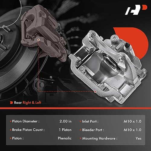 Disc Brake Caliper Assembly with Bracket Rear Side N278373