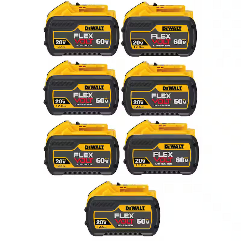 20V/60V MAX Lithium-Ion 12.0Ah Battery Pack 7-Pack B68241