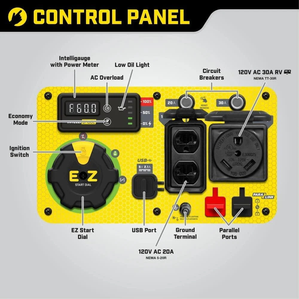 4500-Watt Dual Fuel Inverter S616