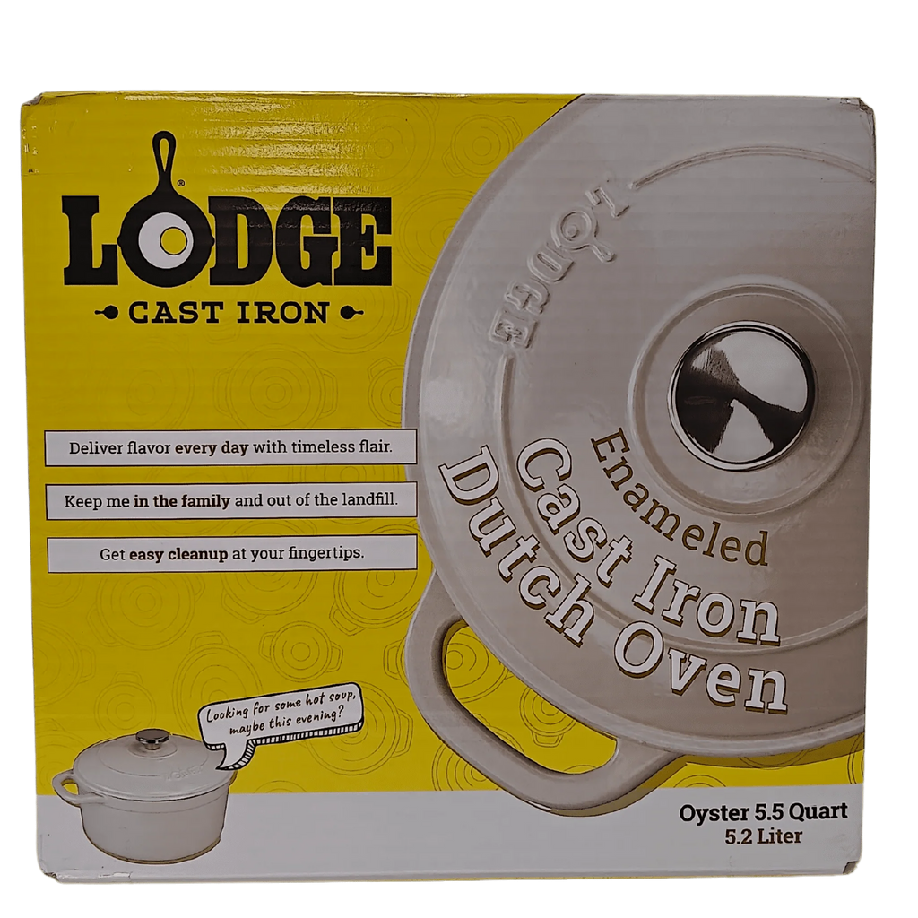 5.5 Quart Enameled Cast Iron Dutch Oven Q634