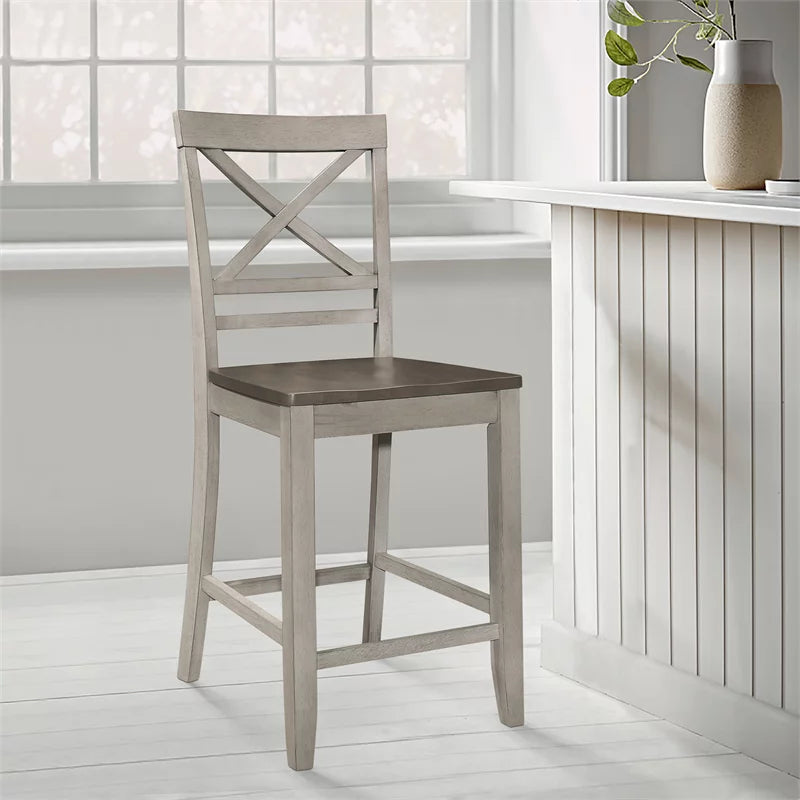 5-Piece Dining Table and 4 Counter Height Chair Set Y420519