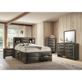 Queen Size 6pc Solid Wood Bedroom Set A6190