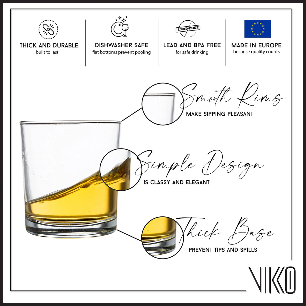 8.25 Ounce Whiskey Glasses Set of 12 L79697