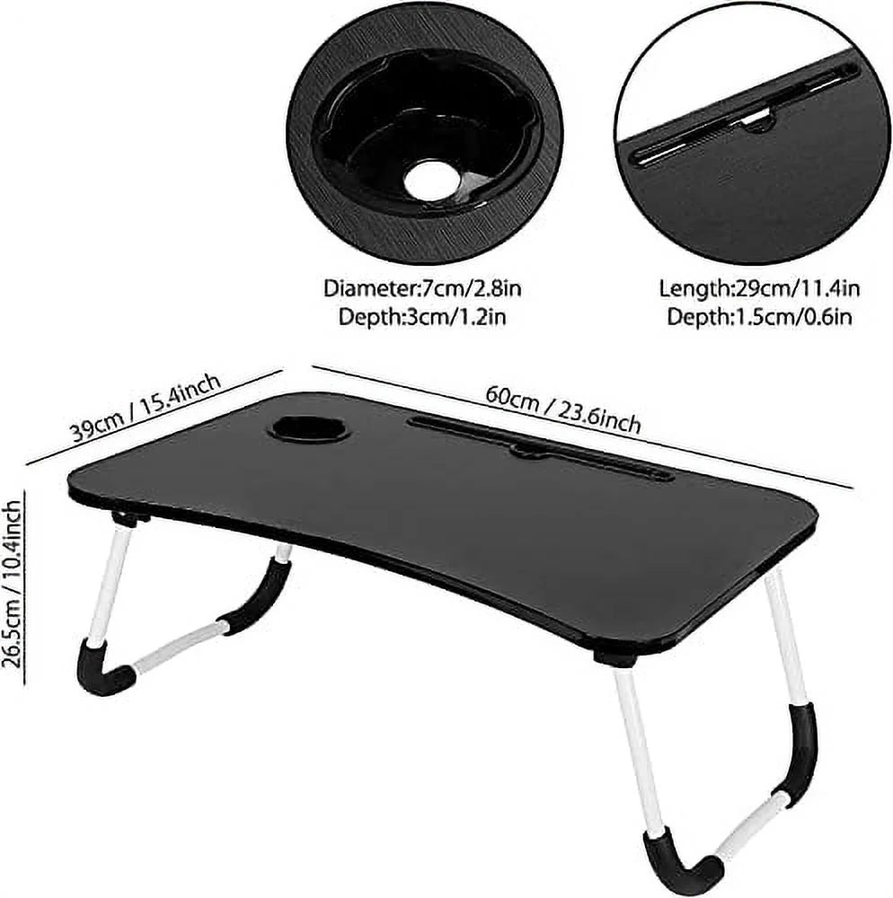 Foldable Laptop Desk with Drawer T51384