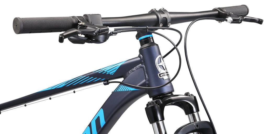 8 Speed 29 In. Wheels Black and Blue Mountain Bicycle P545755
