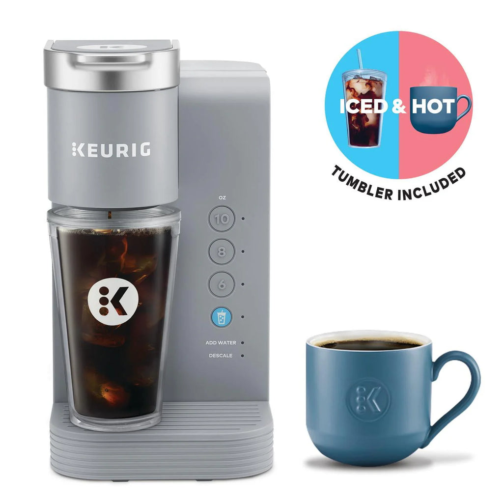 Gray Single-Serve K-Cup Pod Coffee Maker W8989