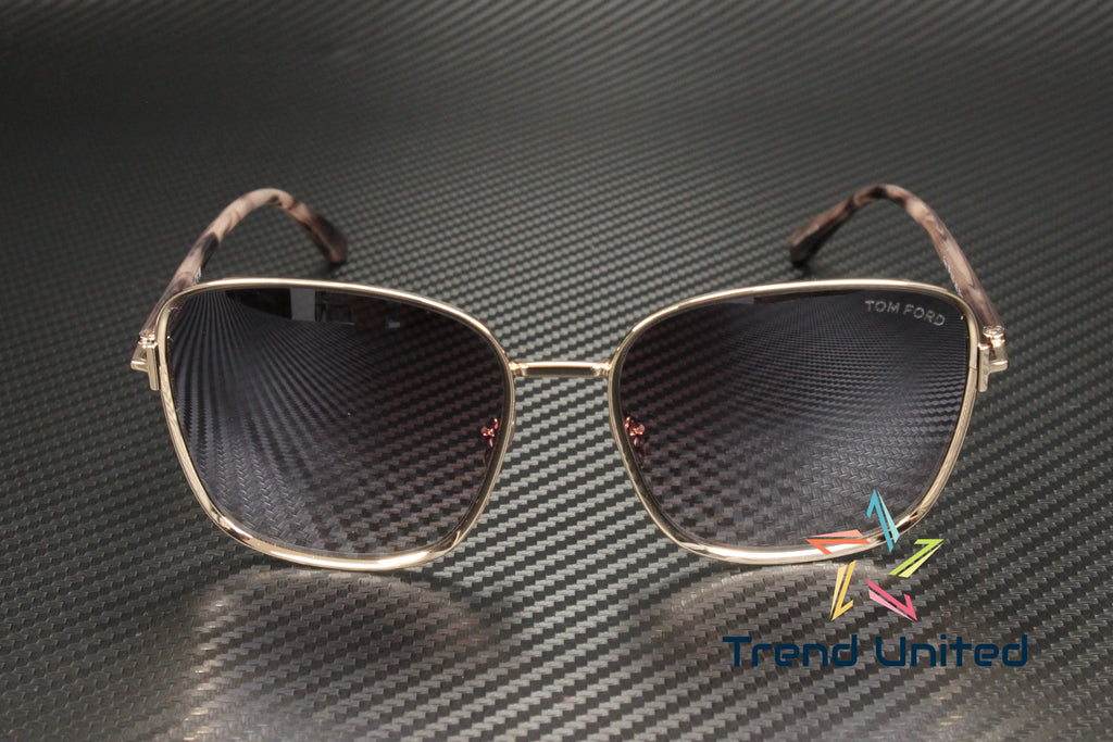 Rose Gold Metal Sunglasses C48603