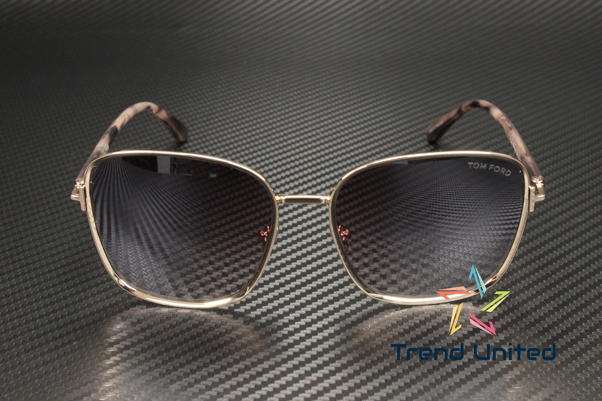 Rose Gold Metal Sunglasses C48603