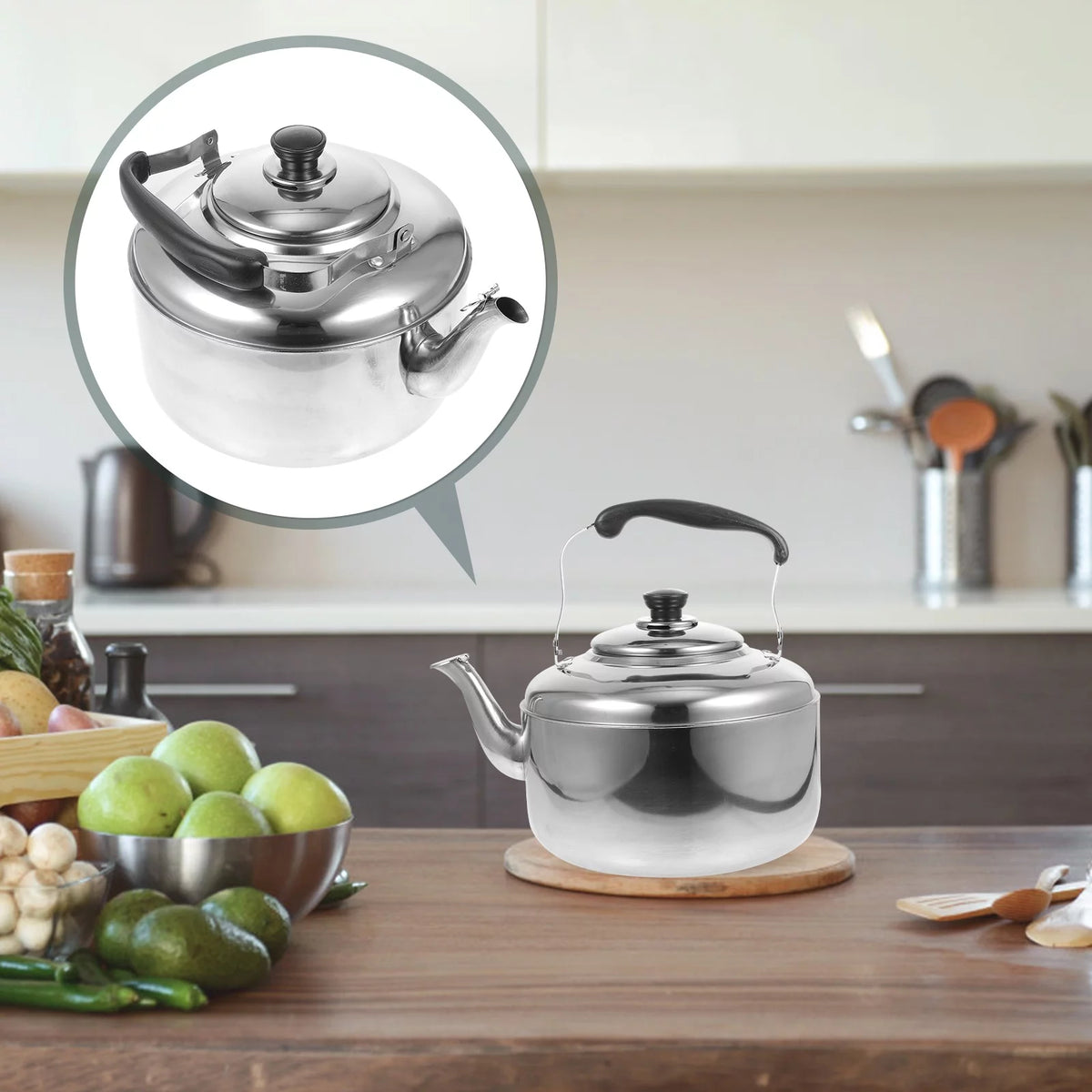 5.5L Stainless Steel Kettle I623
