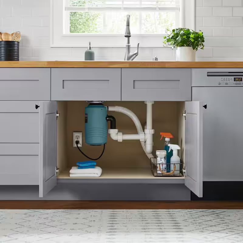 1 hp Continuous Feed Garbage Disposal with Power Cord C13840