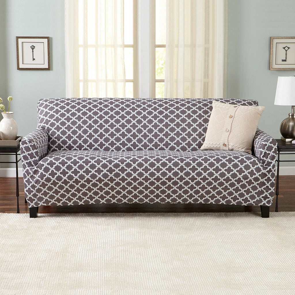Printed Washable Sofa Slipcover J452