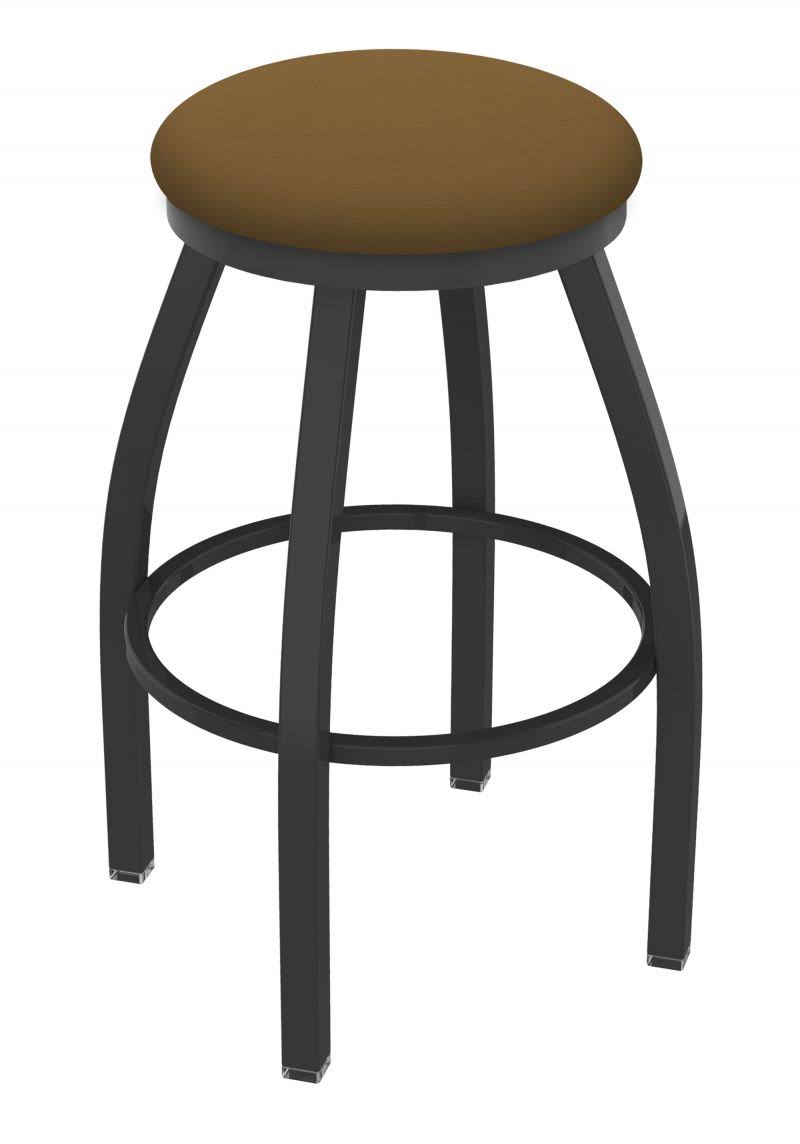 Swivel Counter Stool with Pewter Finish D32172