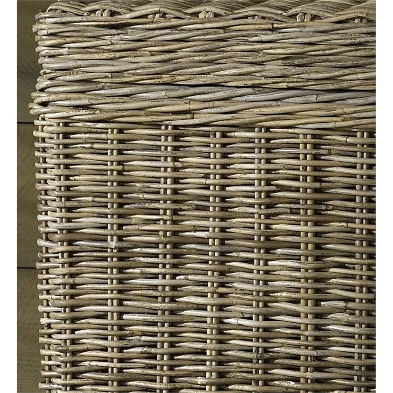 Wicker End Table Trunk G41398